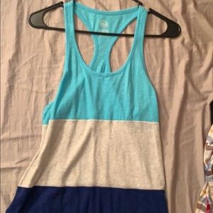multi colored tank top